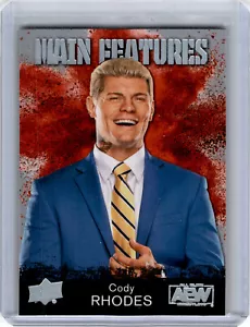 2021 Upper Deck AEW All Elite Wrestling Silver Main Features Cody Rhodes - Picture 1 of 2