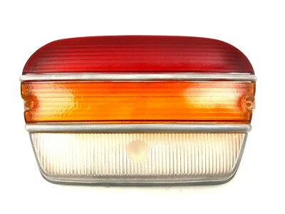 Luz trasera Fiat 1500 lente lado derecho borde plateado ¡NUEVO!!!! #494 Single Foto 1 de 4