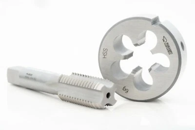 HSS Gewindebohrer + Schneideisen Set M2 - M24 BAER Metrisch + Feingewinde Sätze - Bild 1 von 3