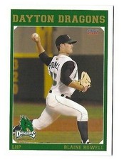 2011 Dayton Dragons Blaine Howell