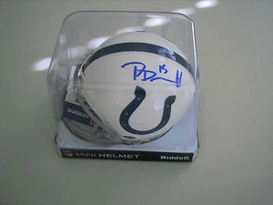 Phillip Dorsett Autographed Signed Colts Mini Helmet - PSA - Picture 1 of 6
