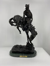 Frederic Remington "Outlaw" Bronze Sculpture, 23"H x 14"L x 8"W