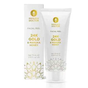 Manuka Doctor◉24K Gold & Manuka Honey Facial Peel◉75ML◉Skincare◉Brightening - Picture 1 of 3