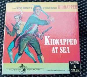 Vintage 1960's Disney Super 8 Color 5" reel Kidnapped At Sea - Picture 1 of 2