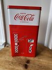 Vintage Coca Cola Tin Decor With Vending Machine Tin Ice Bucket Tub 1999 Sm Dent