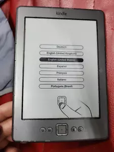 Amazon Kindle eReader 4th Gen Model No: D01100 - RANDOM COLOUR - Picture 1 of 2