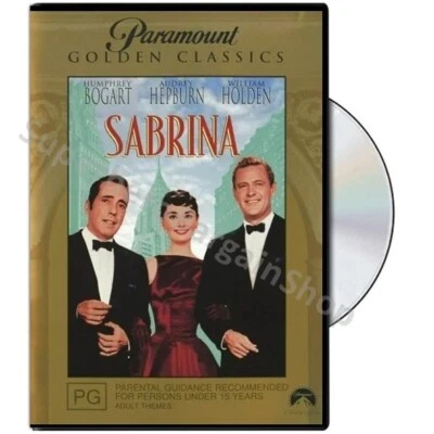 Sabrina (DVD, 1954) PAL Region 4 (Humphrey Bogart, Audrey Hepburn) NEW / SEALED - Image 1 of 4