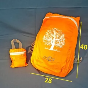 Faltbarer Taschenrucksack 10 l orange | Rucksack - Bild 1 von 5