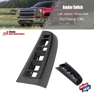 89045128 Fit for Chevy GMC Power Window Switch Bezel Dark Gray Front Left LH - Bild 1 von 10