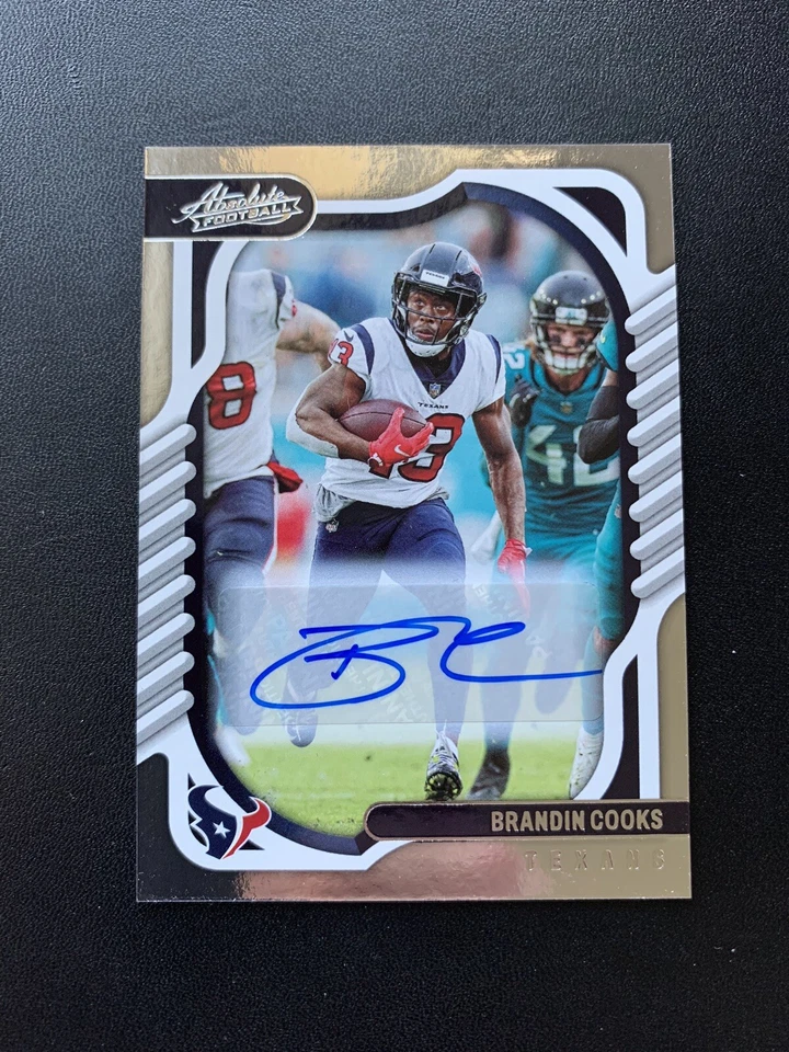 2022 Panini Absolute Signatures Brandin Cooks #4 Auto - Image 1 of 1