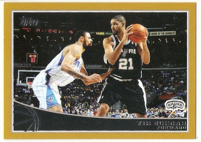 2001-02 Topps All-Star Remnants Autograph #TRA-TD Tim Duncan