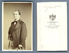 Cremire, Paris, Pierre-Chri Lafont, acteur Vintage carte de visite, CDV;Pier