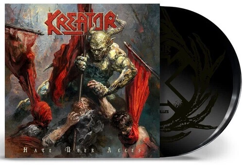 Kreator – Hate Uber Alles (Trifold, Double Black w/ Etching) - 2 LP Vinyl Record - Image 1 of 1