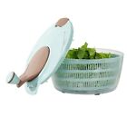 Practical Salad Spinner With Transparent Bowl Easily Monitor Drying Progress