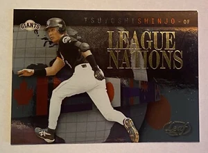 2002 Leaf League of Nations Insert TSUYOSHI SHINJO #LN2 Japan Giants - Picture 1 of 2