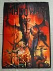 MANOWAR - Hell on Earth V FLAGGE Poster Banner Schwermetall Power Metal