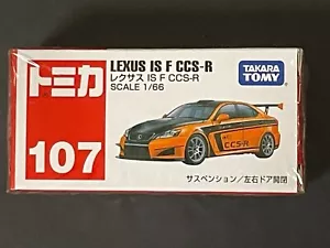 Tomica 107 Lexus IS F CCS-R Japanese Sealed - Picture 1 of 2