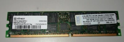 MODULO DIMM DDR333 1024 MB ECC IBM 38L4031 09N4308 MEMORIA SERVER PC2700 1GB - Immagine 1 di 4