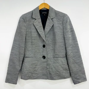 Kasper Blazer 1pc Women's Size 6 Gray Office Career Professional Girlboss - Picture 1 of 12