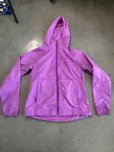 JACKET by Avalanche weather shield light weight purple hooded women's sz M - Picture 1 of 11