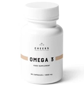CHEERS Omega 3 | Herz- & Gehirnunterstützung | 90 CPAS - Bild 1 von 5