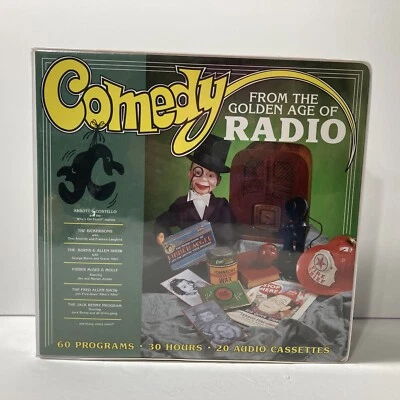 Vintage Radio COMEDY FROM THE GOLDEN AGE OF RADIO  Cassette Box Set - 20 Tapes - Image 1 of 4