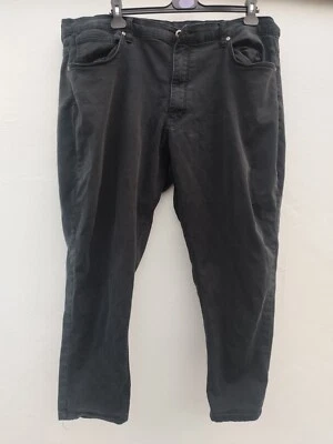 Pantalones de mezclilla negros Mustang talla grande para hombre W44 L27 Foto 1 de 4