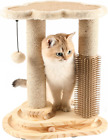 Made4Pets Cat Scratching Post, Cat Self Groomer for Indoor Cats, Cloud Soft Perc