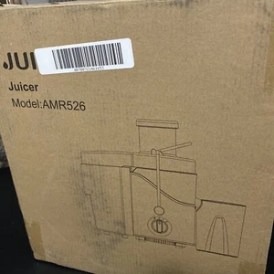 Juilist Estrattore di Succo a Bocca Larga, Controllo a 3 Velocità, Acciaio Inox Senza BPA - Foto 1 di 2