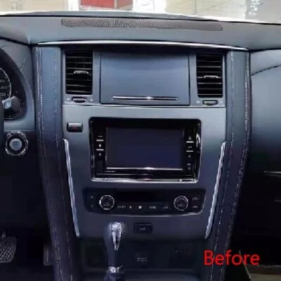 8"Dual Screen Car Stereo Player for Nissan Patrol Y62 2010-2020 Carplay GPS FMAM - Image 1 of 4