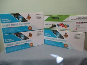 Compatible HP LaserJet M452, MFP M377, MFP M477 Color Toner Set High Yield New! - Picture 1 of 3