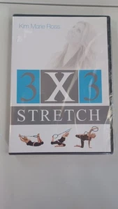 3X3: Stretch (DVD) Brand New Factory Sealed Health Workout Yogo Streaching Ross - Picture 1 of 2