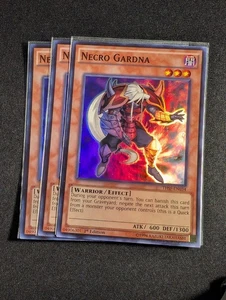 Yugioh - 3x Necro Gardna THSF-EN034 1st Edition Super Rare NM - Picture 1 of 1