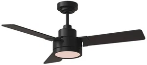 44" Visual Comfort Jovie Midnight Black LED Wall Control Ceiling Fan - Picture 1 of 1