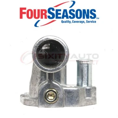 Four Seasons Engine Coolant Water Outlet for 1991-1993 Ford Cougar - Belts qg - Изображение 1 из 4