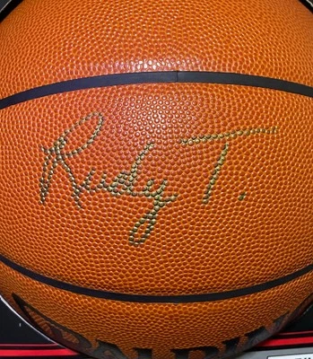 Rudy Tomjanovich 🏀 autographed Spalding basketball / Gold Ink - Image 1 of 4