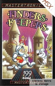 Finders Keepers - Mastertronic - MSX