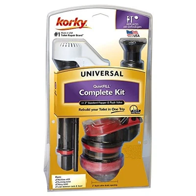 Korky Universal Toilet Repair Kit-4010BP - Image 1 of 4