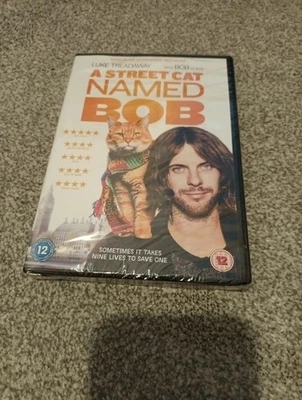 A Street Cat Named Bob Luke Treadaway Ruta Gedmintas 2017 Sony UK DVD New Sealed - Image 1 of 4