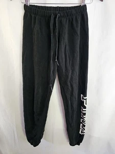 Pantalones deportivos Victorias Secret ROSA para mujer talla XS con logotipo negros - Imagen 1 de 8