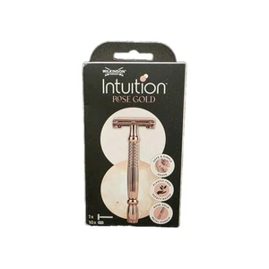 Espada Wilkinson - Intuition ORO ROSA - Maquinilla de afeitar para mujer + 10 hojas de recarga ✅️ - Imagen 1 de 5