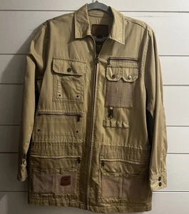 Vintage Lauren Ralph Lauren Safari Outfitters Utility Jacket Womens Small Cargo - Picture 1 of 22