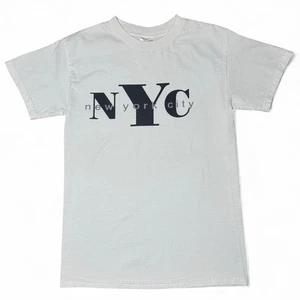 Vintage 90s White NYC New York City Graphic T-shirt Small Tennessee Walker Tag - Bild 1 von 6