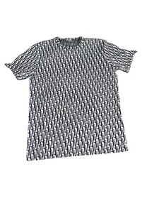 Men’s DIOR Oblique See Through T-Shirt Size XL - Picture 1 of 3