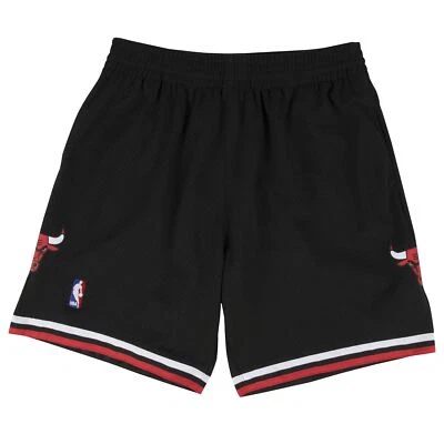 Mens Mitchell & Ness NBA Alternate Swingman Shorts Chicago Bulls 97-98 - Image 1 of 4