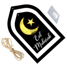  Hanging Ramadan Decorations Eid Mubarak Door Sign Household Number