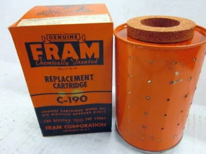 Fram Oil Filter C-190, Fits Buda & Allis-Chalmers Engines - Bild 1 von 1