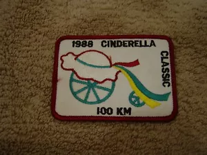 Cinderella Classic 1988 Radfahren Bike Tour Patch 3-11/16" x 2-11/16" - Bild 1 von 1
