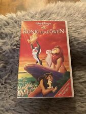 Der König der Löwen 400 02977 Walt Disneys Meisterwerk VHS Kassette Hologramm