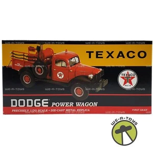 Texaco 1946 Dodge Power Wagon Forestry Brush Unit 1999 First Gear #19-2474 NRFB - Picture 1 of 7